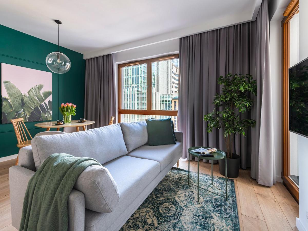 Yoursecondflat Grzybowska Metropoint Varšava Exteriér fotografie